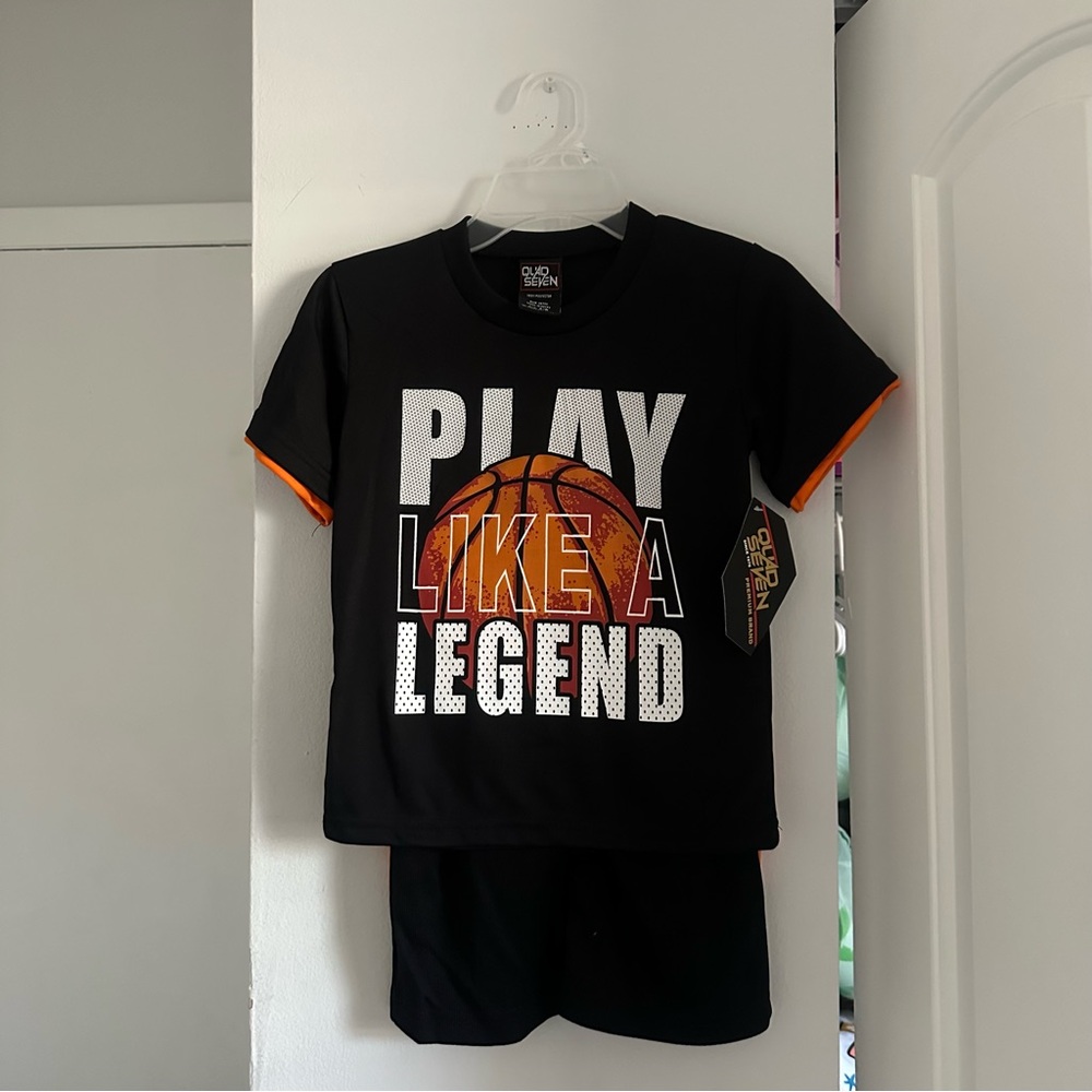 Boy Basketball Outfit Size 5/6